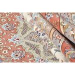 Tappeto Tabriz 50 Raj Trama in seta 403 x 300  cm