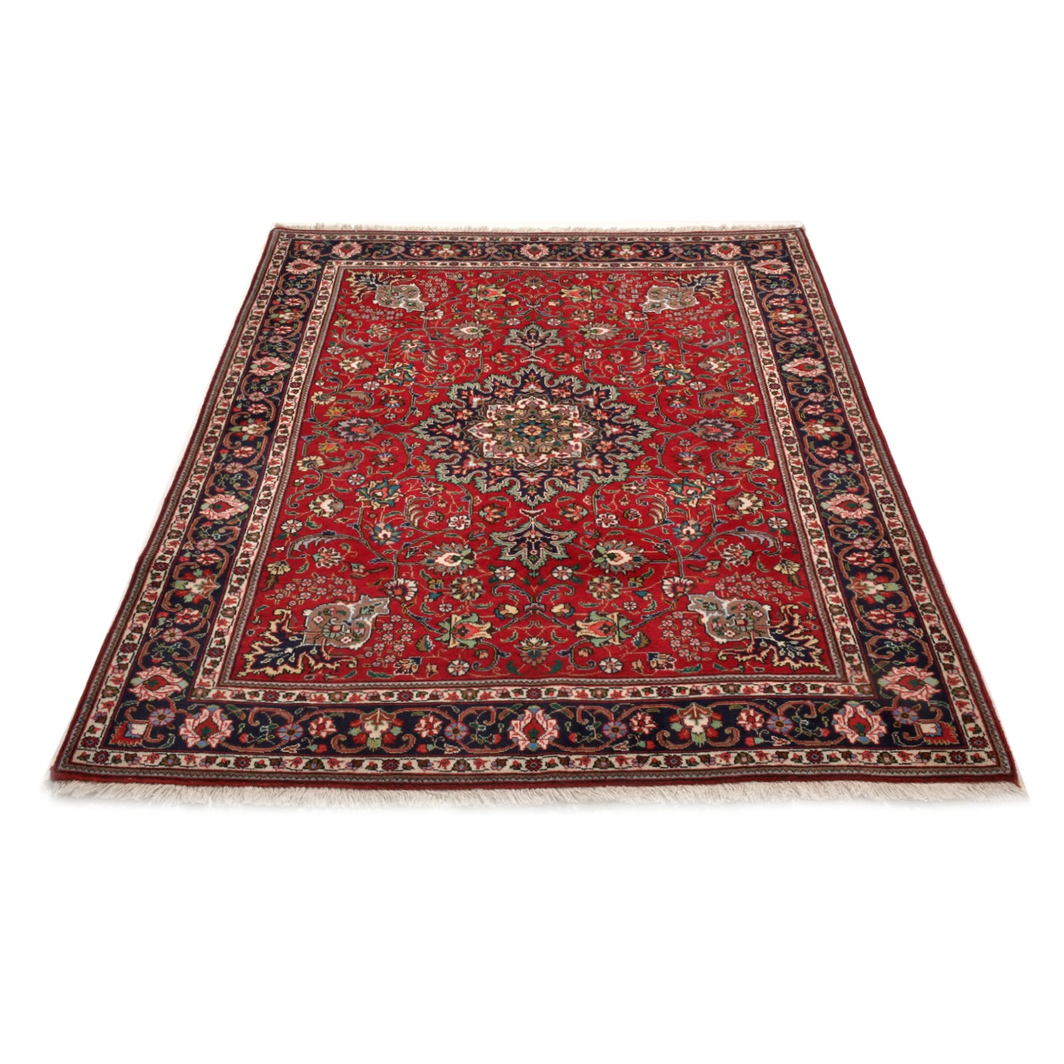 Tappeto Tabriz 30 Raj 195 X 145 cm