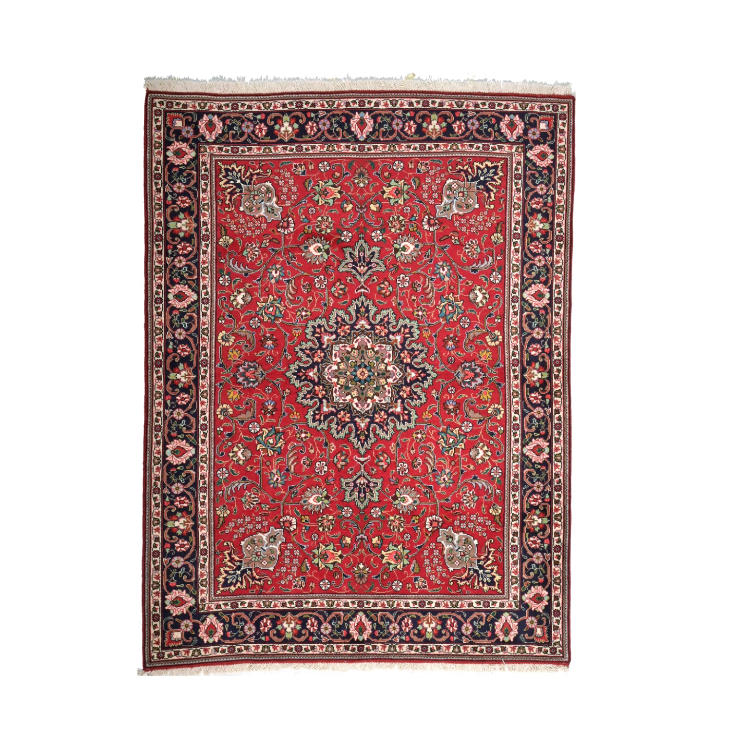 Tappeto Tabriz 30 Raj 195 X 145 cm