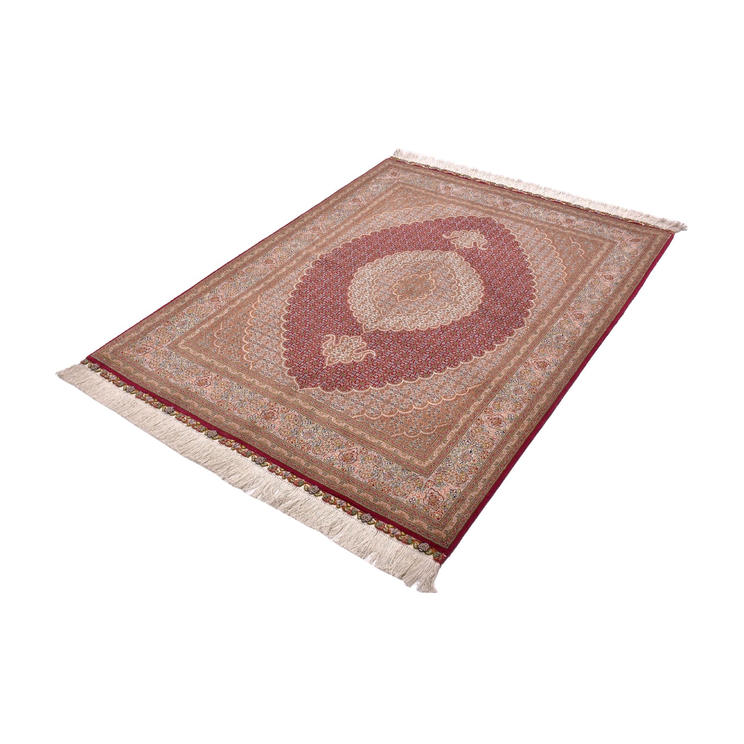 Tappeto Tabriz 50 Raj Disegno Mahi 210 X 154 cm