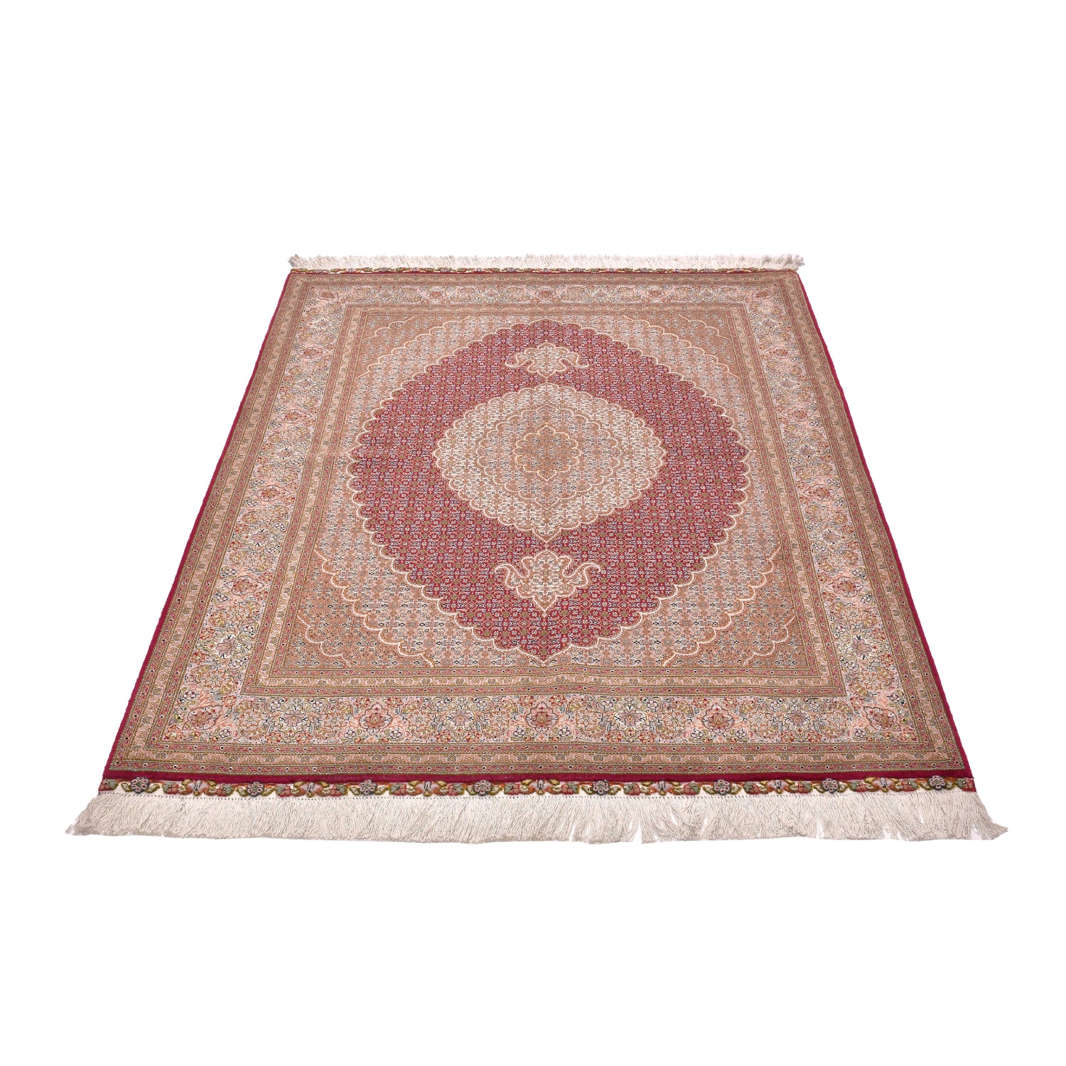 Tappeto Tabriz 50 Raj Disegno Mahi 210 X 154 cm