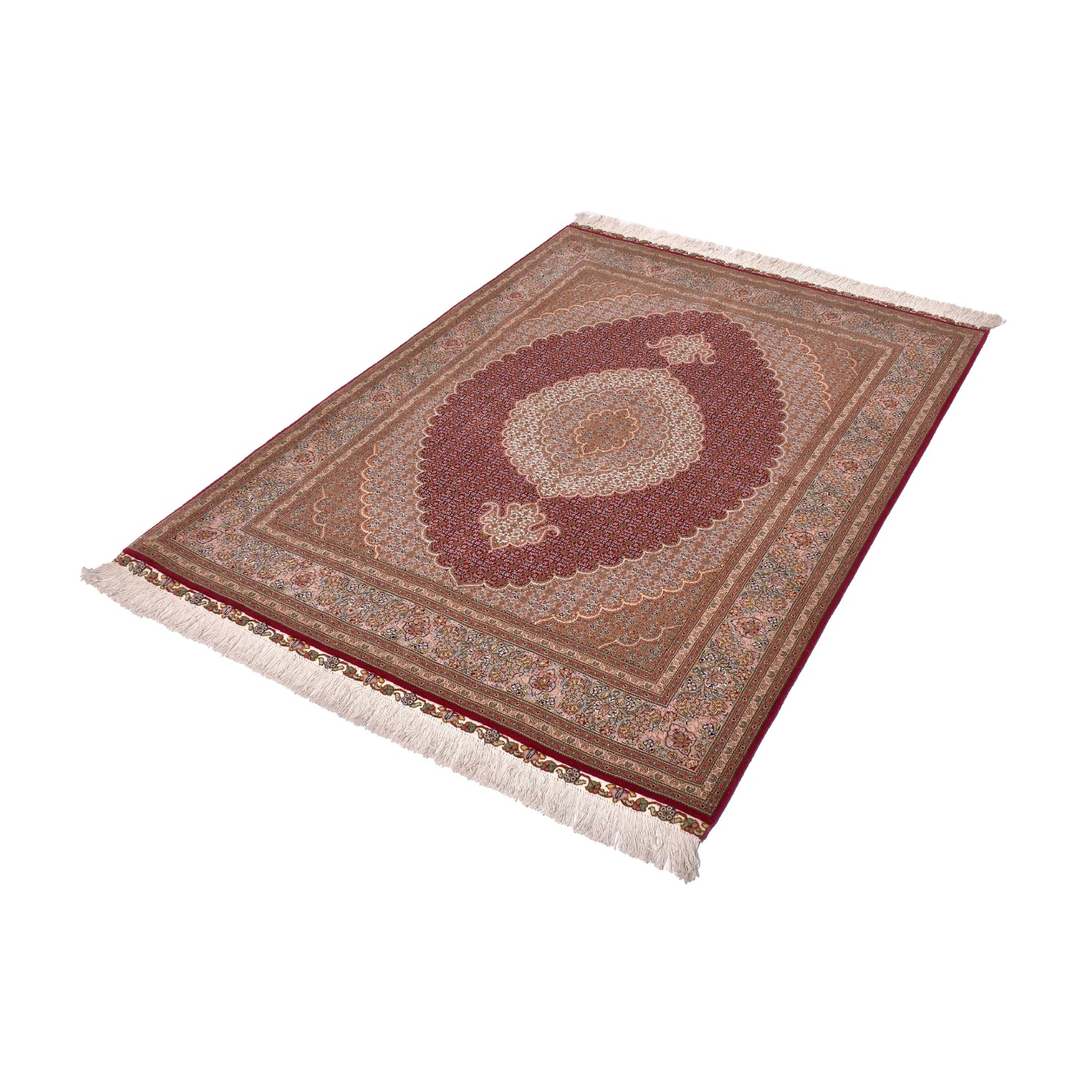 Tappeto Tabriz 50 Raj Disegno Mahi 210 X 154 cm