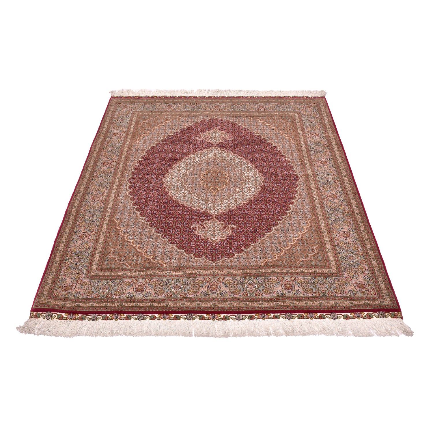 Tappeto Tabriz 50 Raj Disegno Mahi 210 X 154 cm
