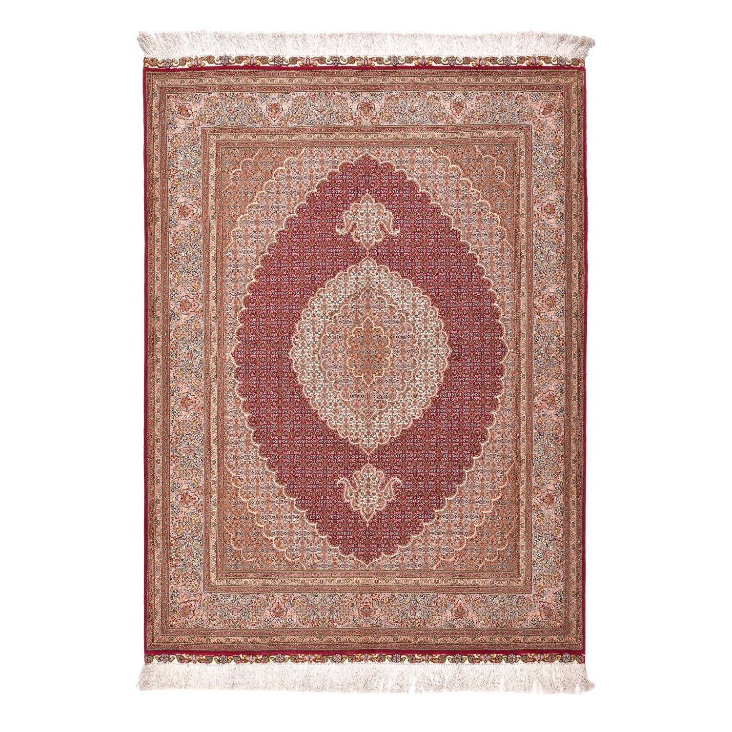 Tappeto Tabriz 50 Raj Disegno Mahi 210 X 154 cm