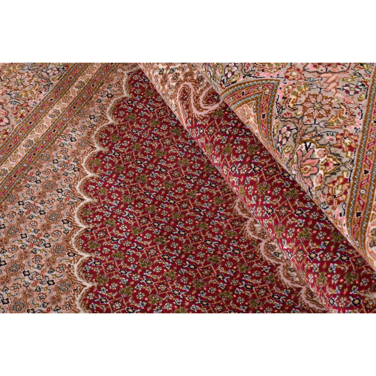 Tappeto Tabriz 50 Raj Disegno Mahi 210 X 154 cm