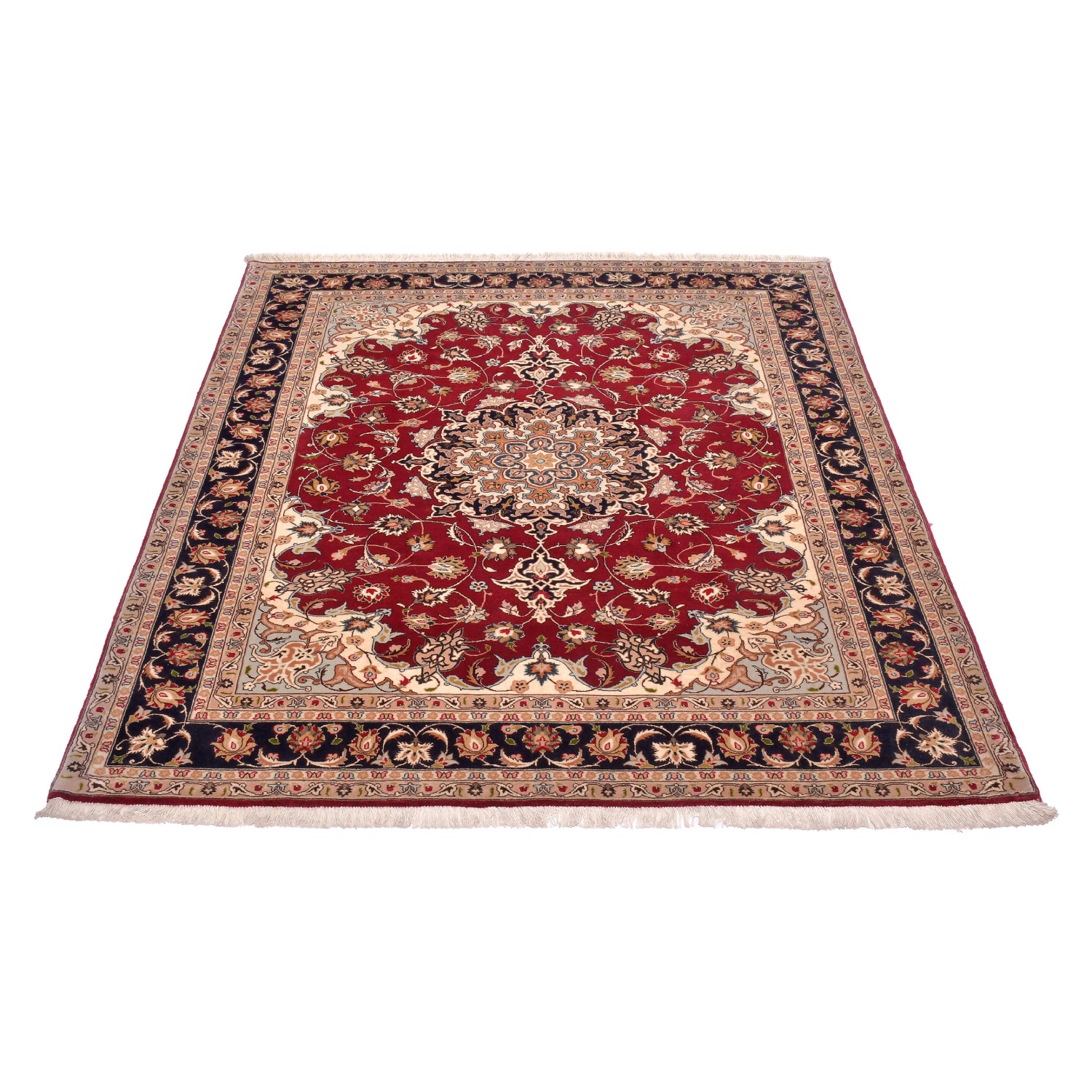 Tappeto Tabriz 50 Raj 195 X 154 cm