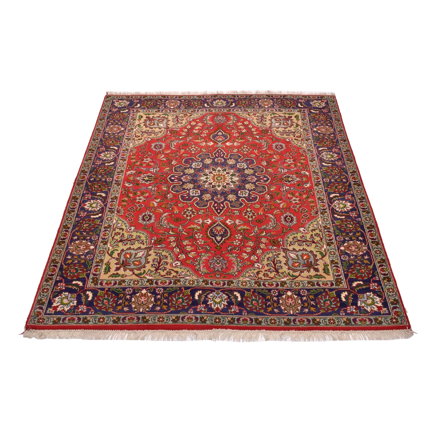 Tappeto Tabriz 30 Raj 200 X 149 cm