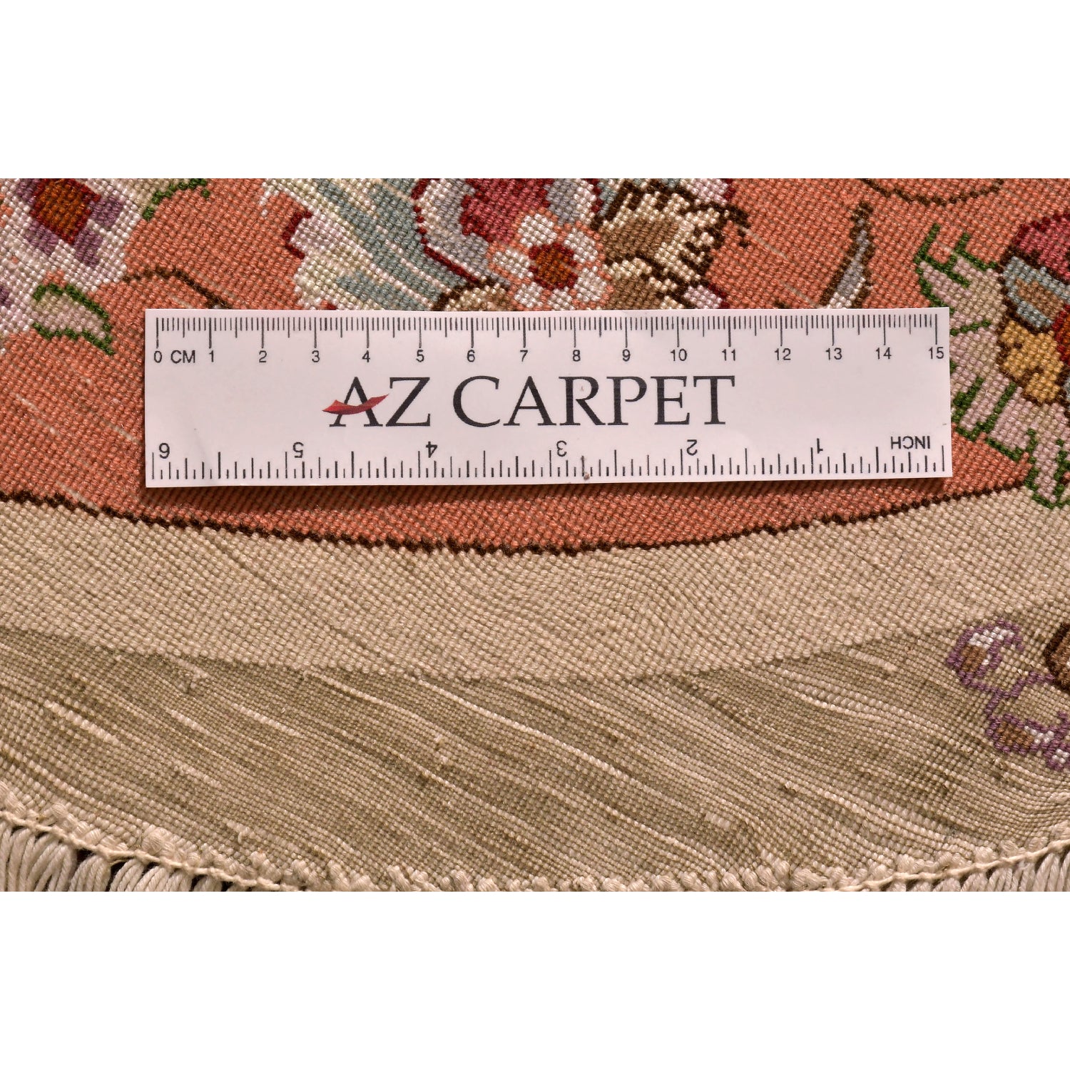 Tappeto Tabriz 50 Raj Ovale 209 x 145 cm