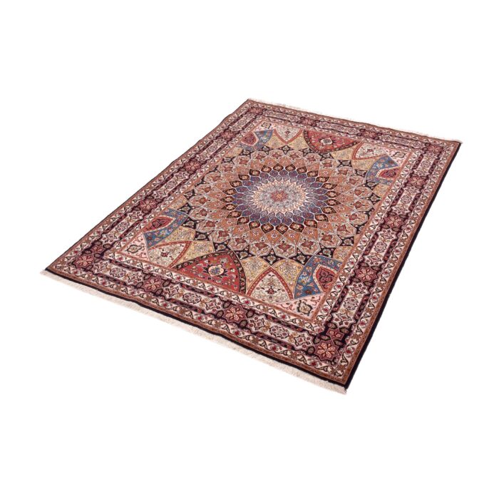 Tappeto Tabriz extrafine 50 Raj Disegno cupola 200 x 154 cm