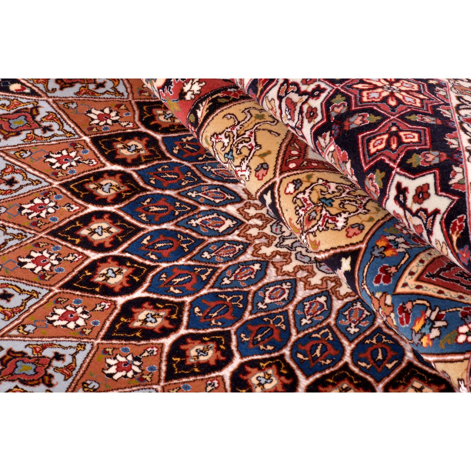 Tappeto Tabriz extrafine 50 Raj Disegno cupola 200 x 154 cm Tappeto Tabriz extrafine 50 Raj Disegno cupola 200 x 154 cm