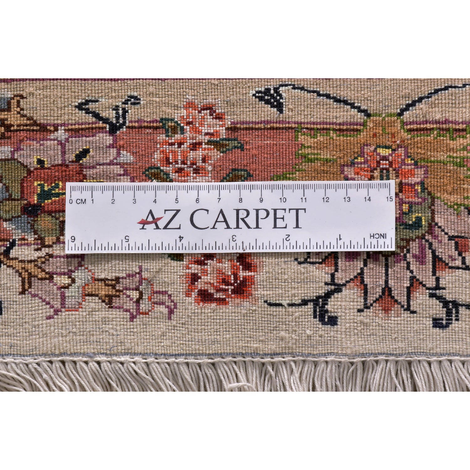 Tappeto Tabriz 50 Raj 342 X 250 cm