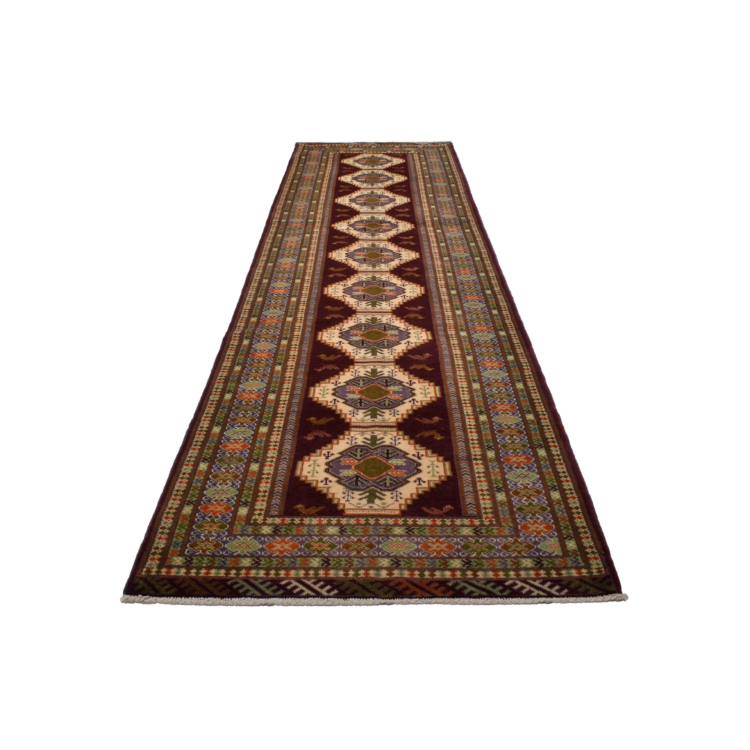 Tappeto Turkeman 368 X 109 cm