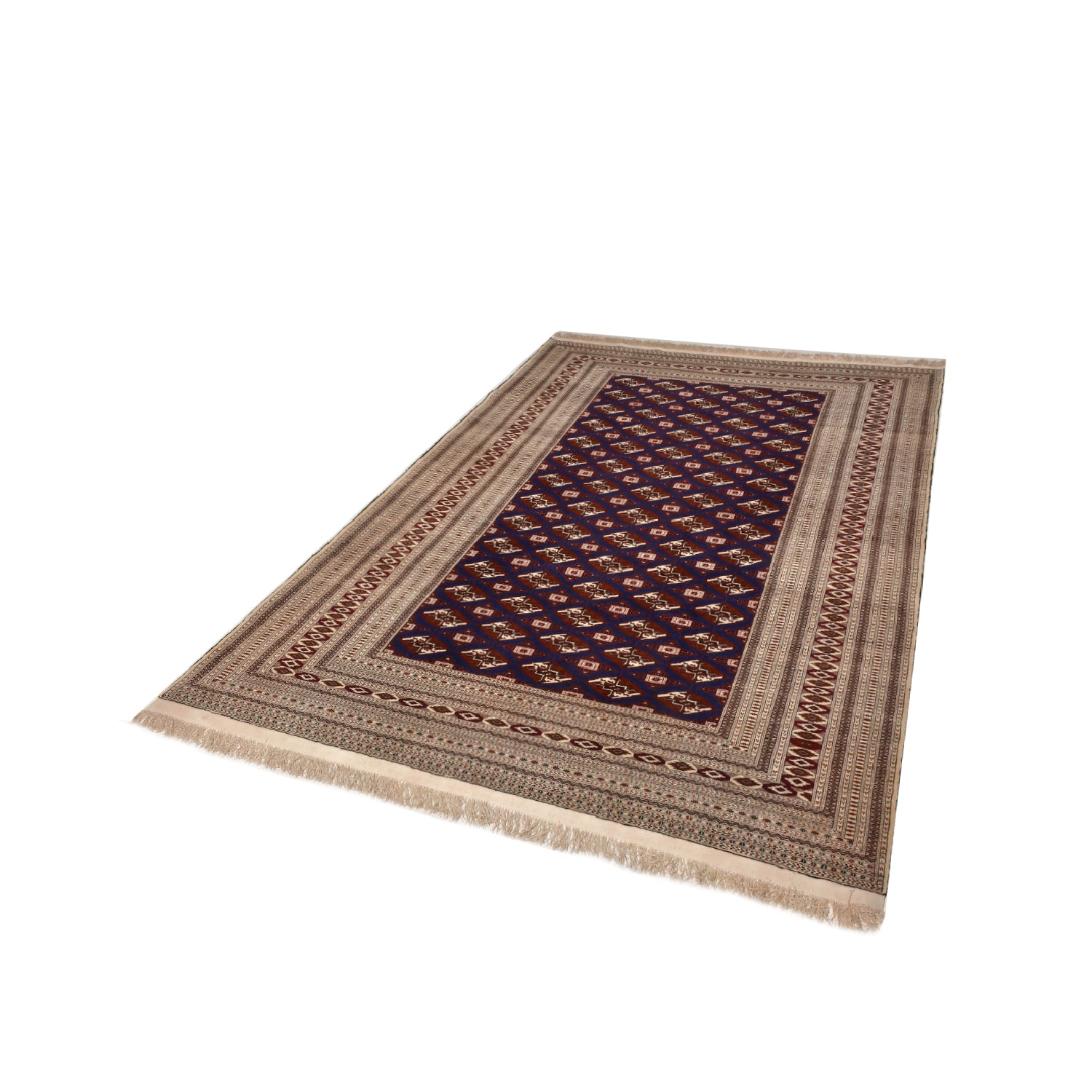 Tappeto Turkeman Trama Seta 290 x 194 cm