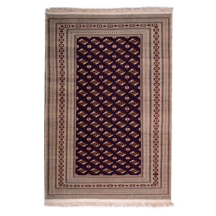 Tappeto Turkeman Trama Seta 290 x 194 cm
