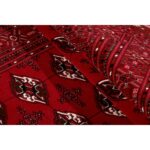 Tappeto Turkeman Trama Seta 194 X 130 cm