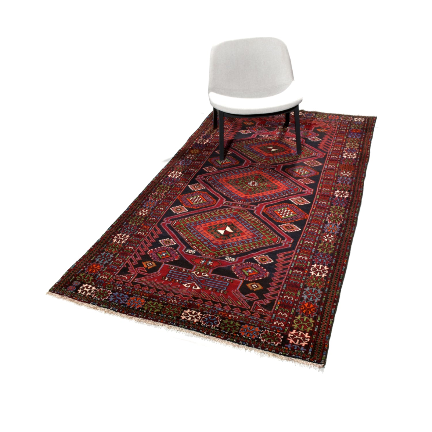 Tappeto Caucasico 269 x 148 cm