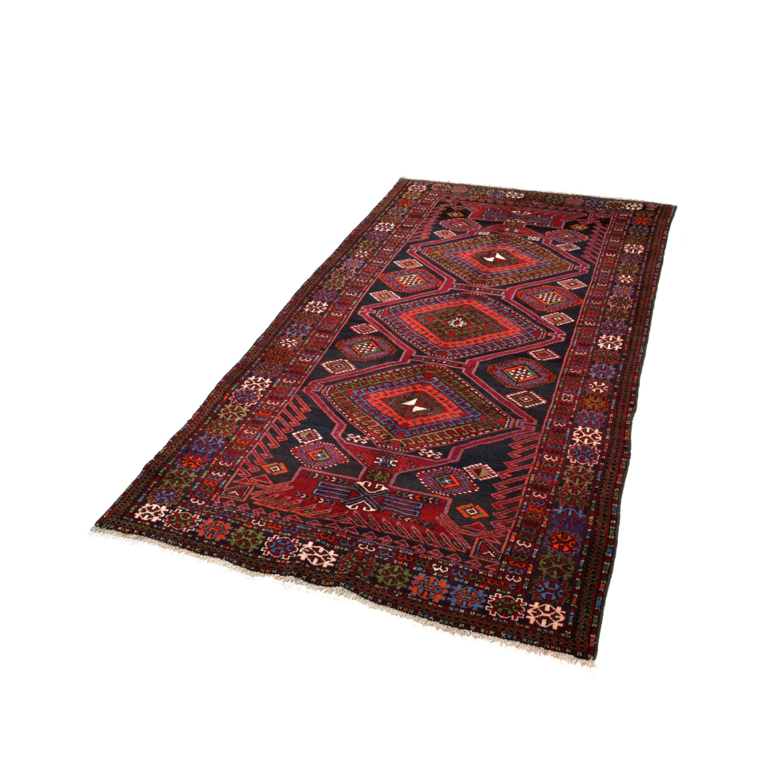 Tappeto Caucasico 269 x 148 cm