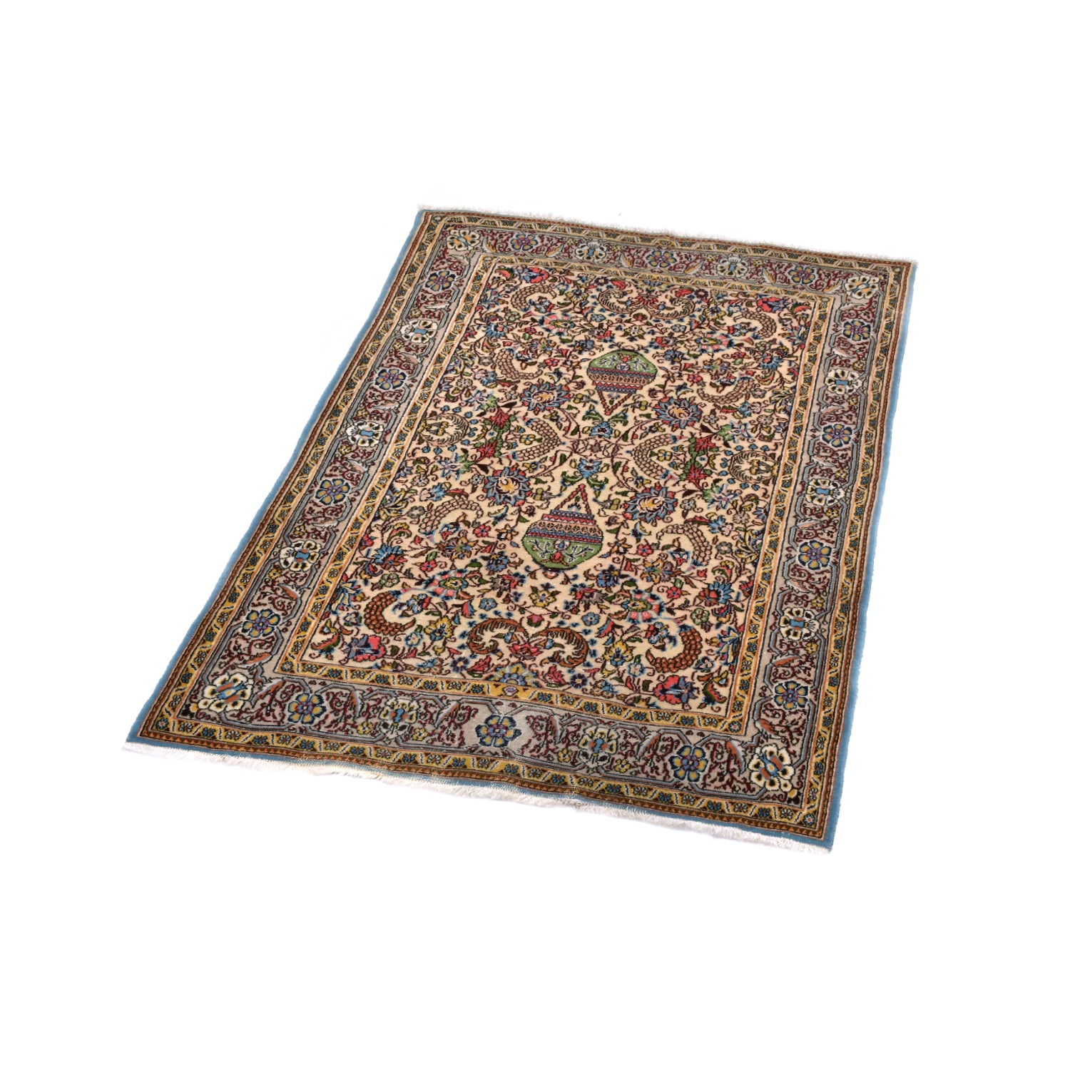 Tappeto Qum Vecchio 162 X 104 cm Patina