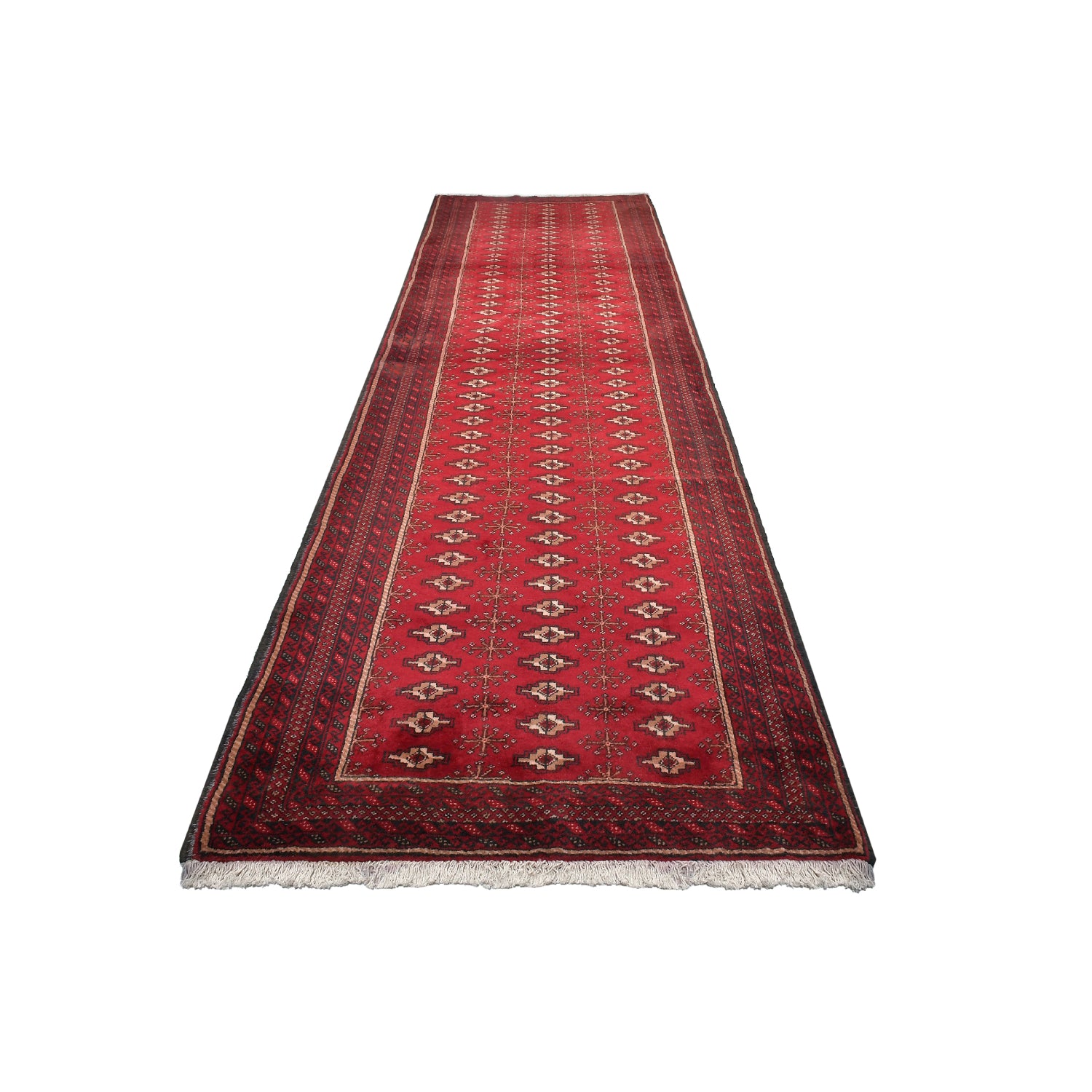 Tappeto Turkeman 383 X 107 cm