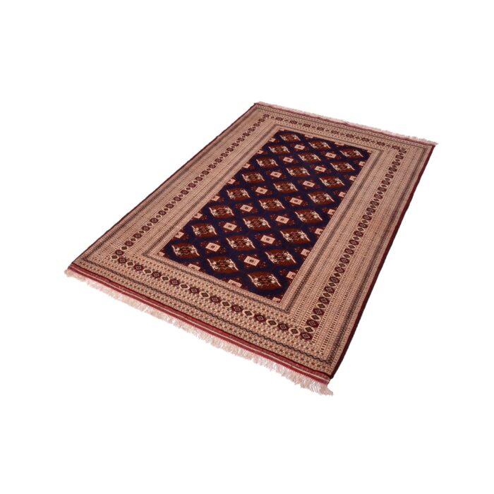 Tappeto Turkeman Trama Seta 206 x 142  cm