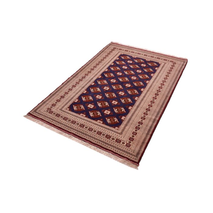 Tappeto Turkeman Trama Seta 206 x 142  cm