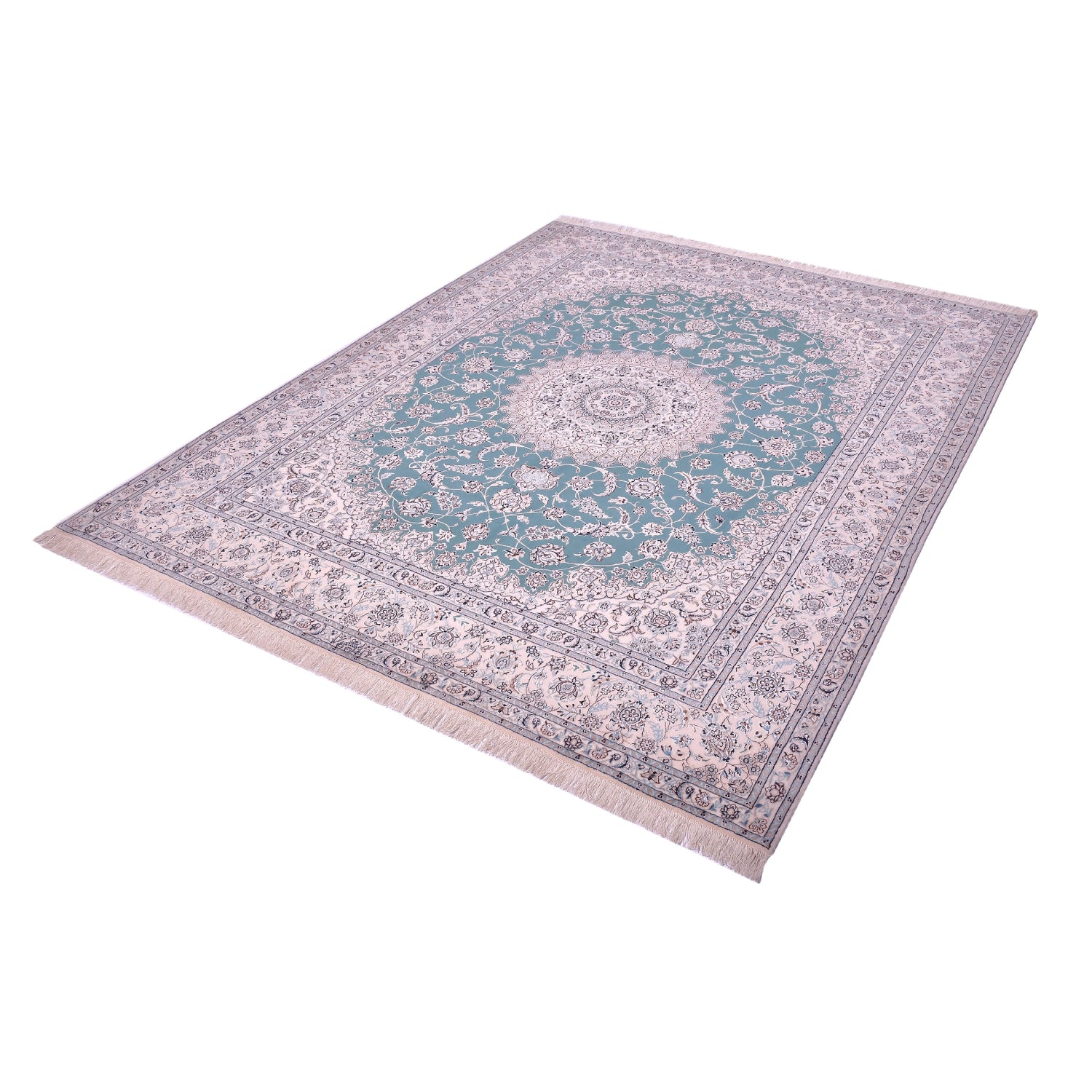 Tappeto Nain 6 Fili Firmato Habibian 272 x 210 cm