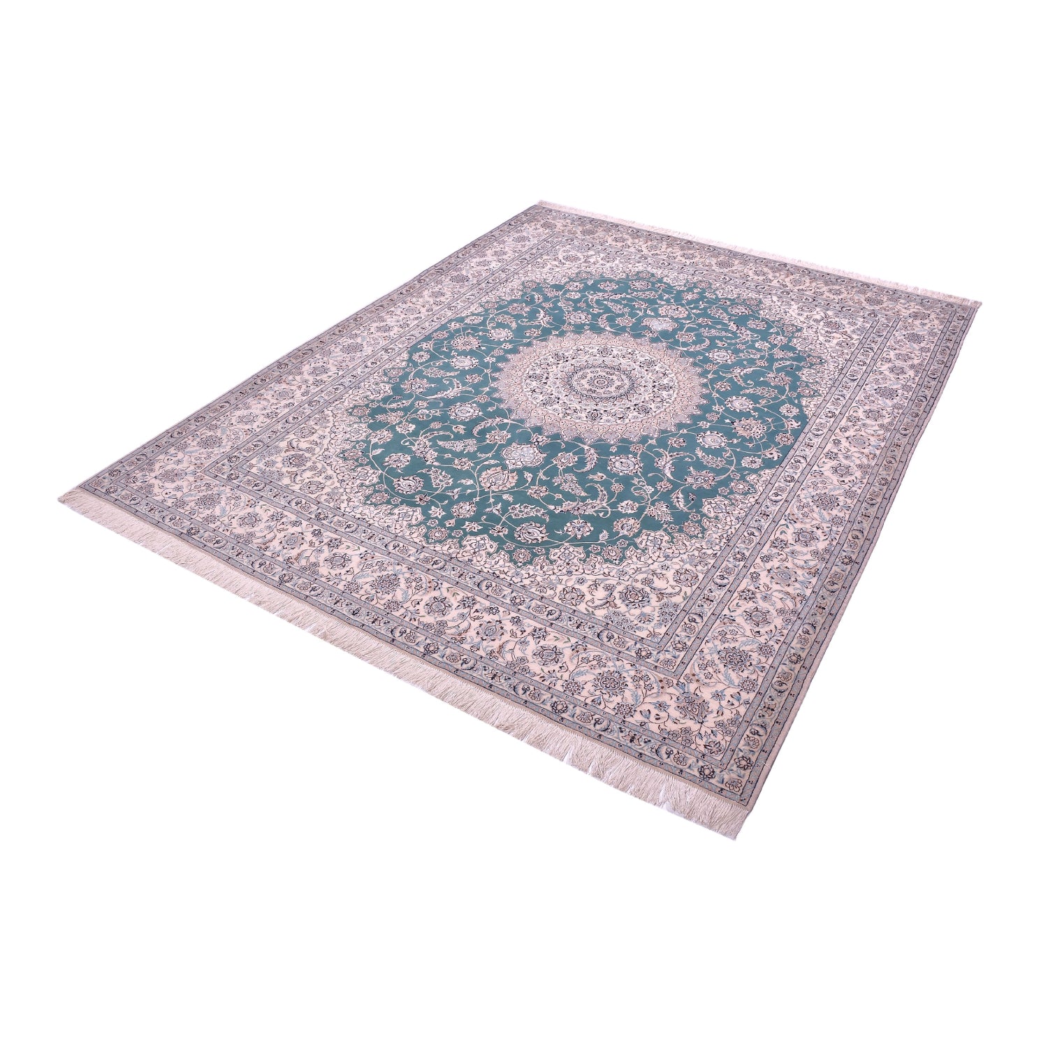 Tappeto Nain 6 Fili Firmato Habibian 272 x 210 cm