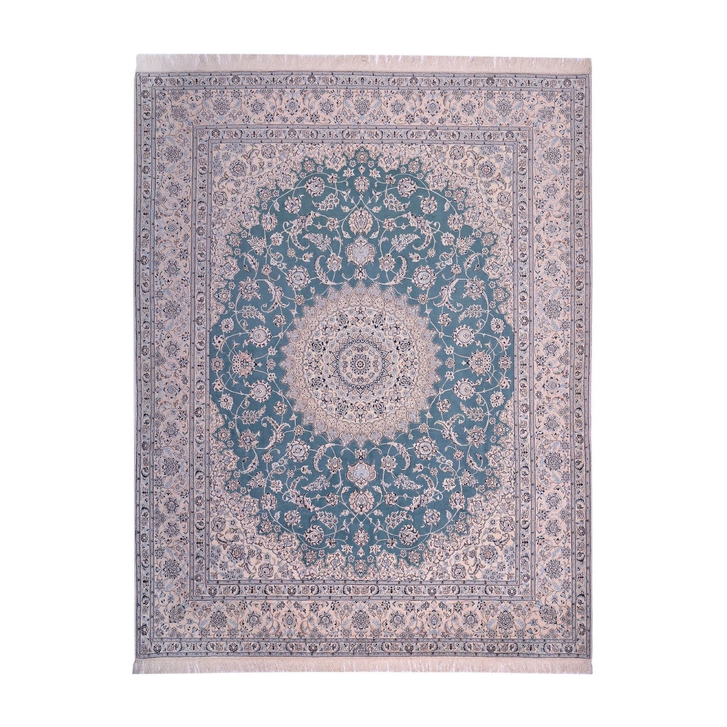 Tappeto Nain 6 Fili Firmato Habibian 272 x 210 cm