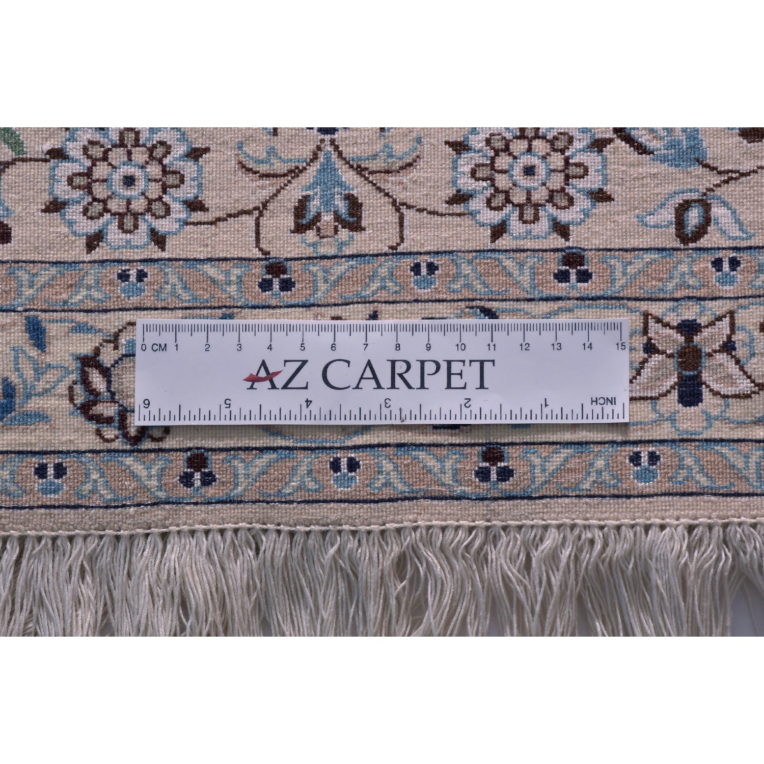 Tappeto Nain 6 Fili Firmato Habibian 272 x 210 cm