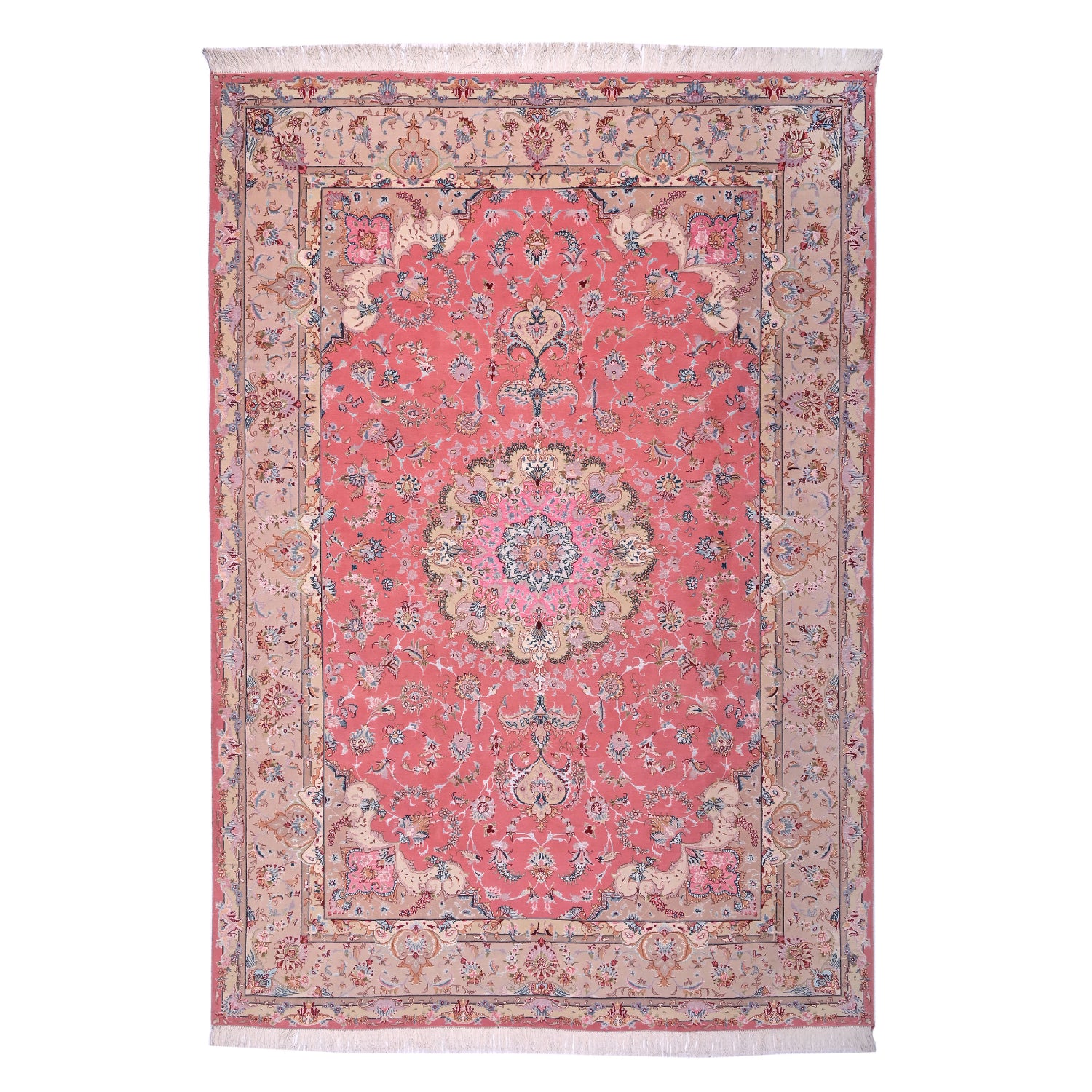 Tappeto Tabriz 50 Raj 291 x 203 cm